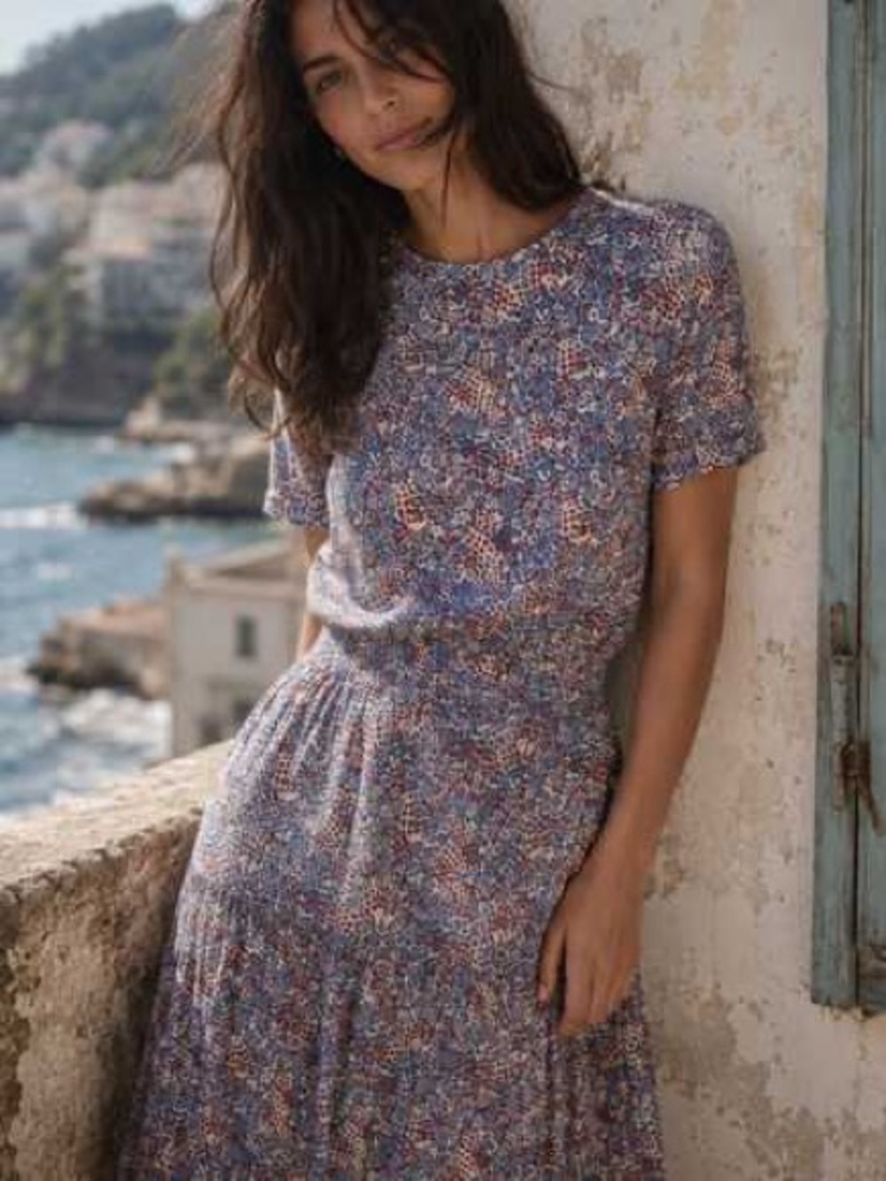 NATION LTD Women's Martine Casual Peasant Dress